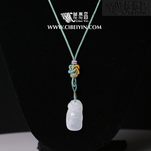 Jade Necklace – “Bamboo”-17