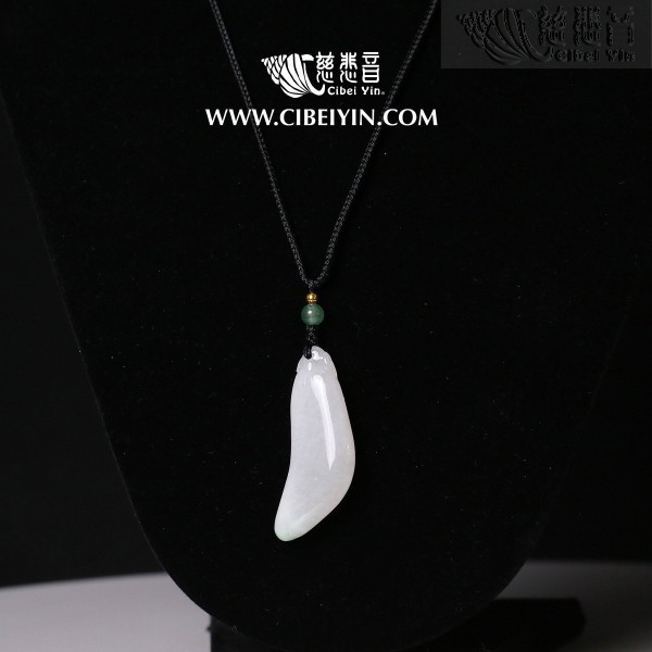 Jade Necklace –“Blessing Gourd”-1D5