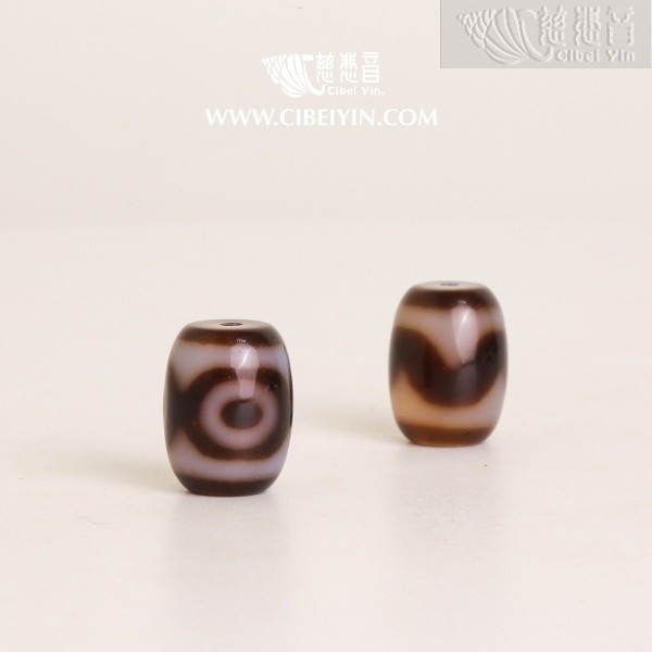 Dzi Bead (Red) – 16 mm – Random Shipment