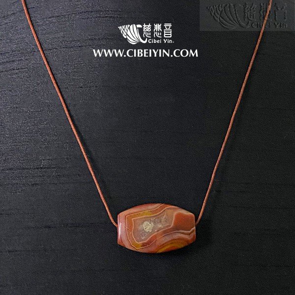 "Charm"True Fire Stone Pendant--053