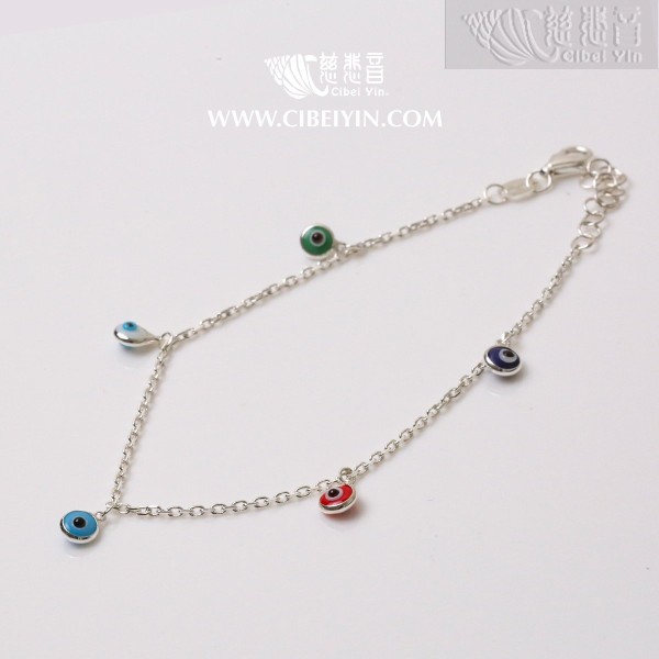 Vajra Eye Bracelet-Mix colour (5mm)