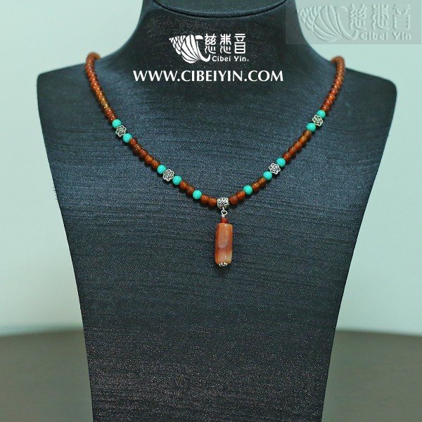 Old Agate Necklace 02-A3
