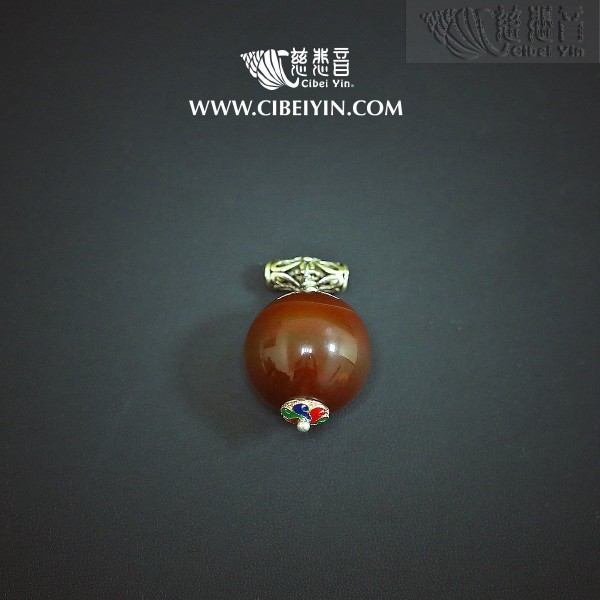 Old Agate beads Pendant 2A-56