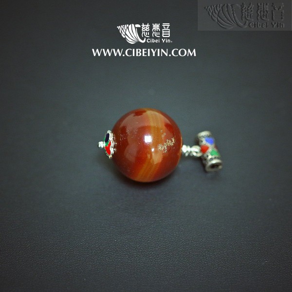 Old Agate beads Pendant 2A-57