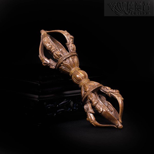 Copper Five-Strand Vajra pestles-14cm