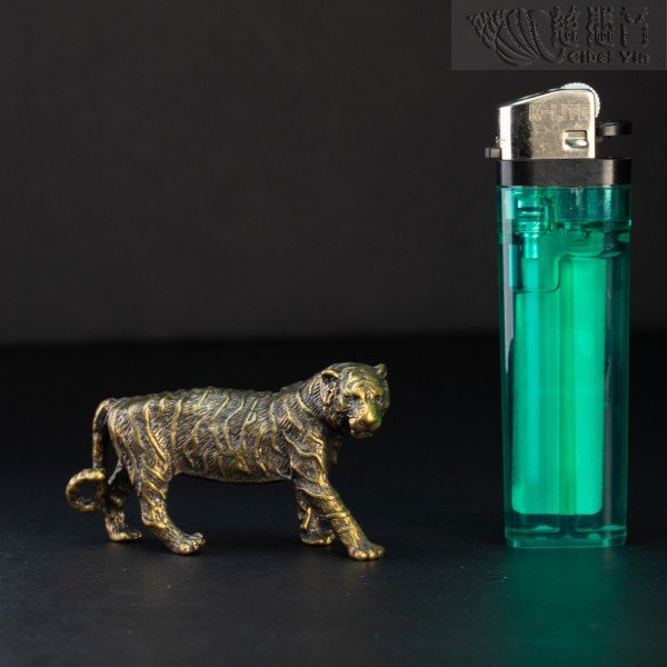 Bronze Tiger Sculpture