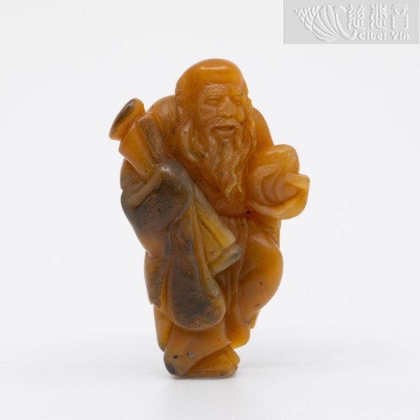"Tianhuang Shouweng" Shoushan Stone Ornament