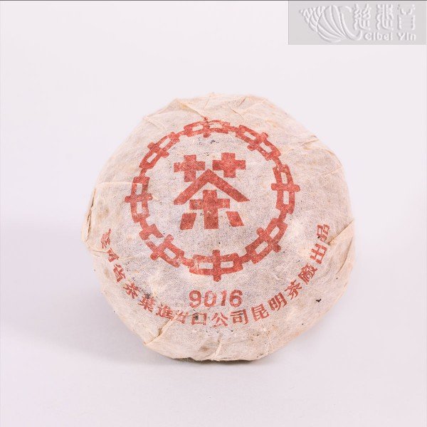 9016 Ripe Pu'er Old bowl-shaped compressed mass Tea (1990)