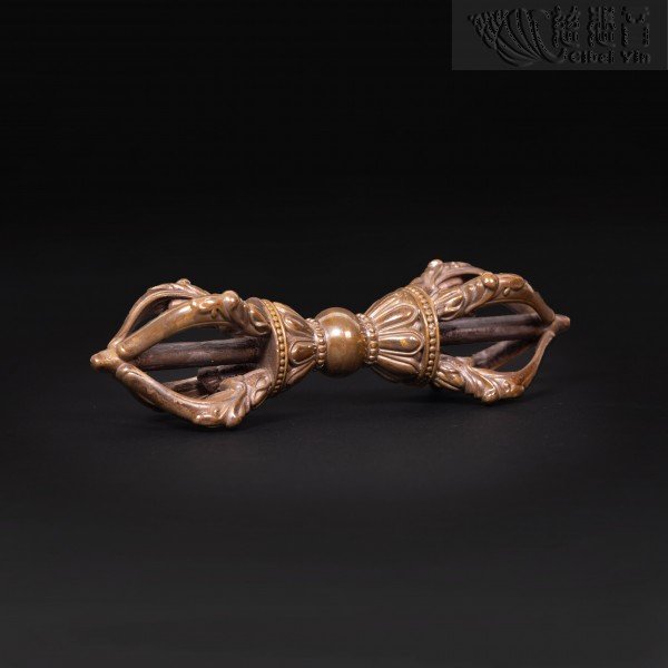 Copper Five-Strand Vajra pestles-10cm