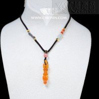 Agate Vajra Pestle 4.5cm Necklace -9