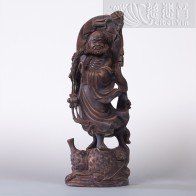 Scented Rosewood Dharma Statue