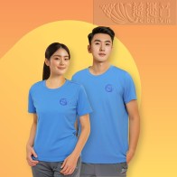 Energy Bagua （Quick Drying）T Shirt-grey blue