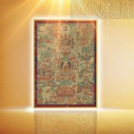 The Life of Sakyamuni Buddha Thangka(Medium)