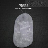 Avalokitesvara Jade Pendant-2117