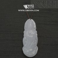 Avalokitesvara Jade Pendant-2357