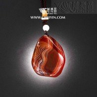 "Great fortune" Agate Handheld (Large)-065