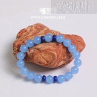 "Success & Smoothness"Aquamarine Bracelet - 10mm