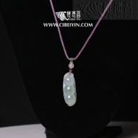 Jade Necklace – “Lucky Bean”