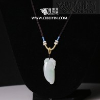 Jade Necklace – “Blessing Gourd”-98