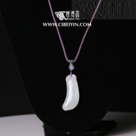 Jade Necklace – “Blessing Gourd”-99