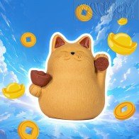 Zen Tea Pets – Zisha Clay Cat of Wealth