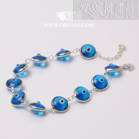 Vajra Eye Bracelet-Light blue (10mm)