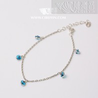 Vajra Eye Bracelet-Light blue (5mm)