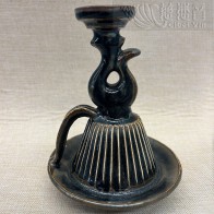 Liao/Jin Black Glaze Antique Oil Lamp