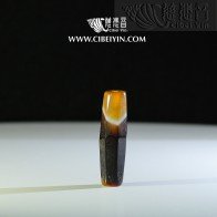 Medicine Buddha Ancient Dzi (eight ridges shape)-(L)-201
