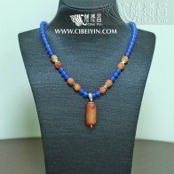 Old Agate Necklace  02-2