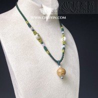 Boutique Agarwood Necklace-316-1
