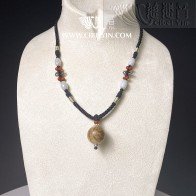 Boutique Agarwood Necklace-316-2