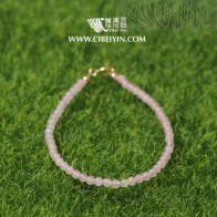 Rose Quartz Bracelet - 3mm