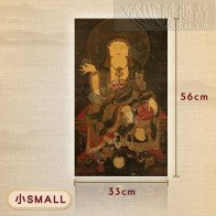 Earth Store Bodhisattva Ancient Thangka (printed copy) - Small