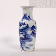 Kangxi prosperous vase