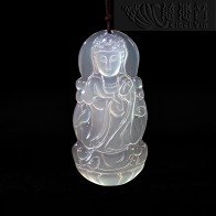 Bottle-Holding Guanyin Pendant (Large)