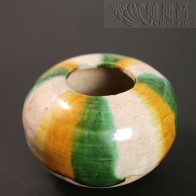 Liao Dynasty Sancai 'Fortune Accumulating' Jar -2