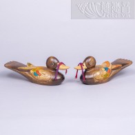 A pair of Contemporary mandarin ducks-2