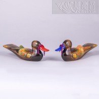 A pair of Contemporary mandarin ducks-3