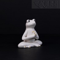 Meditation Froggie – Prayer (White)