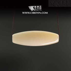 "Flying Shuttle"Golden Silk Jadeite necklace