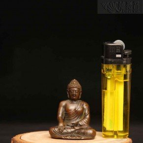 Old Bronze Statue of Gautama Buddha