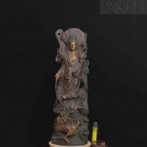 Wooden Guanyin Statue