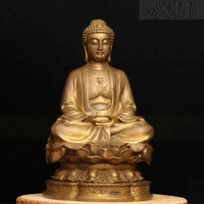  Copper Buddha Statue