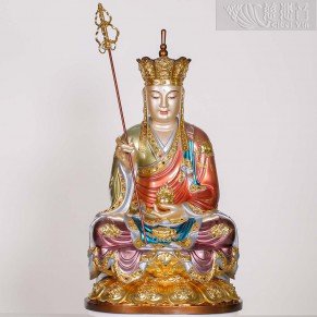 "Eliminate Disasters" Earth Store Bodhisattva (Lotus Pedestal-02)