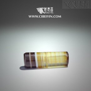 Medicine Buddha Ancient Dzi (crystal clear)-S-I