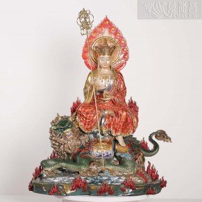 "Eliminate Disasters" Earth Store Bodhisattva (Divine Mount)