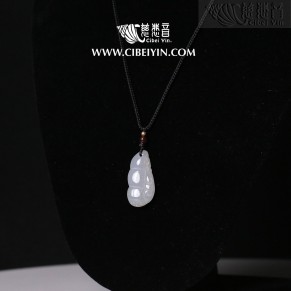 Jade Necklace – “Bamboo”-16