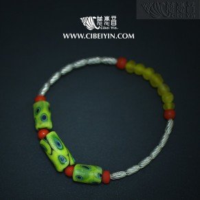 Glazed Crystal Bracelet 416-9