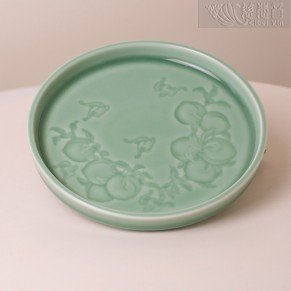 Celadon Teaware Series – ‘Blessings and Longevity’ Teapot Underplate